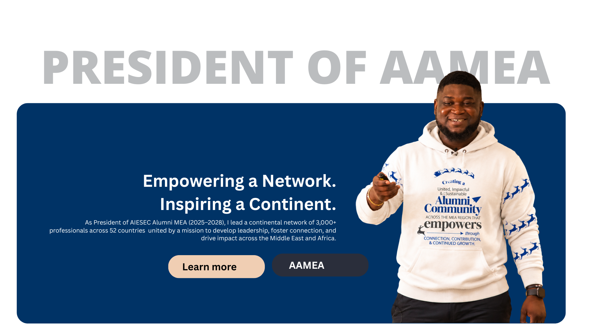 PRESIDENT OF AAMEA